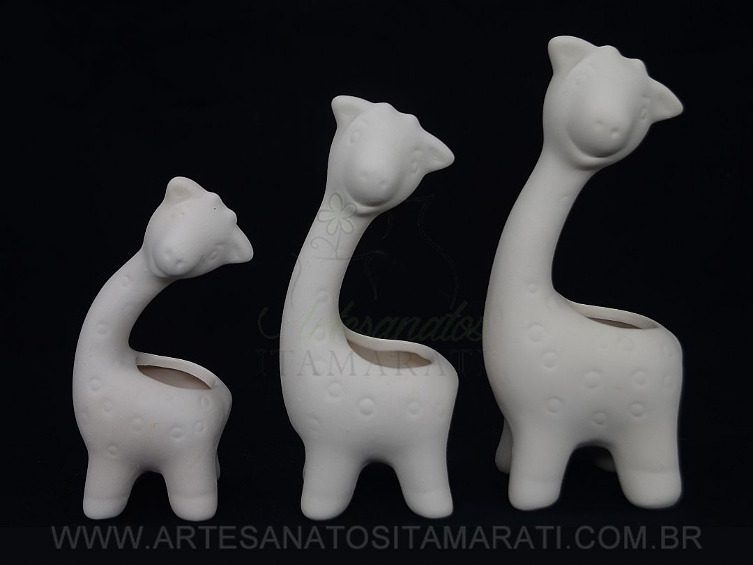 Detalhes do produto Trio Girafa Vaso